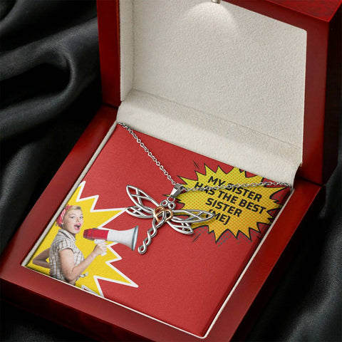 Your Best Sister Necklace - Stainless Steel