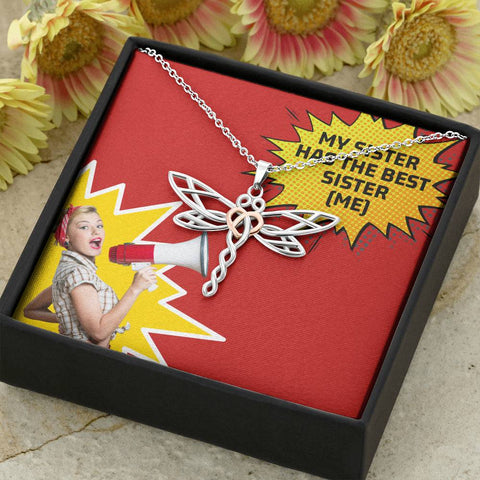 Your Best Sister Necklace - Stainless Steel