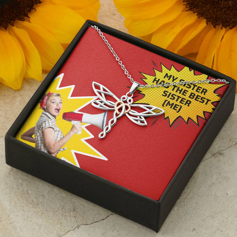 Your Best Sister Necklace - Stainless Steel