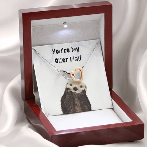 You Are My OTTER Half - Heart Shaped Necklace