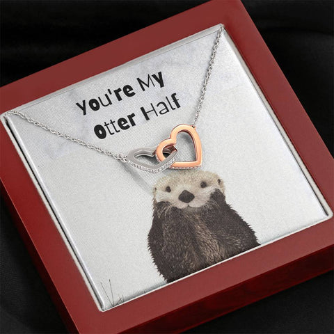 You Are My OTTER Half - Heart Shaped Necklace